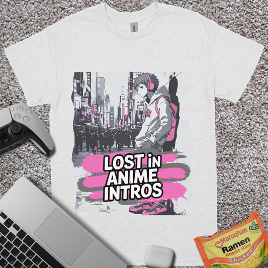 Lost in Anime Intros T-Shirt