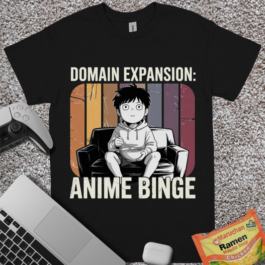 Domain Expansion: Anime Binge T-Shirt