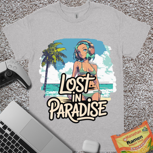 Lost in Paradise Beach T-Shirt